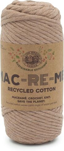 Lion Brand Yarn Mac-Re-Me Yarn, Hazelnut in Saudi Arabia
