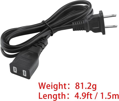 AC Power Cord Cable Plug Compatible with RYOBI PCL811 PCL811B 18V ONE+ Hybrid18V 7.5" Fan in Saudi Arabia