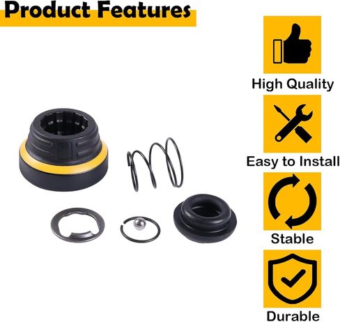 N850185 NA076561 Hammer Drill Repair Repair Kit متوافق مع DEWALT DCH273 DCH274 DCH364 DCH253 DCH263B D25262K DCH263R2 D25263K D25124K D25134K in Kuwait