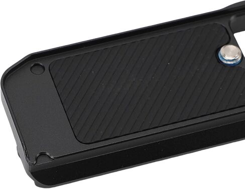 Yunseity Camera Arrow Storage Case Honing Board, Aluminum Alloy Camera Fast Release Base Plate Metal Accurate Fit for RS3 RSC2 (Silver) in Saudi Arabia