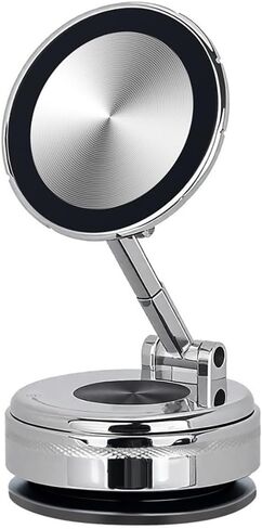 Magnetic Car Phone Holder for Subaru BRZ 2012-2025 Coupe 4-Seater, Vacuum Suction Ultra-Stable Vertical/Horizontal Rotation Car Mount,Silver in Saudi Arabia