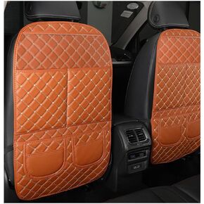 2 Pcs for Toyota Corolla 2014 2015 2016 2017 2018 2019 car seat Kick mat,Seat Pad Rear Cover Protector,Easy to Clean Backrest Protection Car Kick Mat Wear-Resistant,B Black in Kuwait