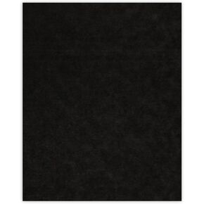 CountryArtHouse Black Suede Acid Free 8x10 Backing Board - Uncut Photo Mat Board - 1 Sheet in Kuwait