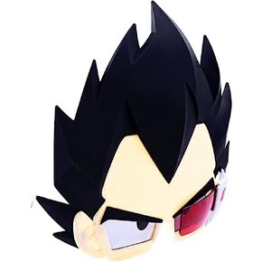 Costume Sunglasses Dragon Ball Z Goku Sun-Staches Party Favors UV400 Black, 8" in Saudi Arabia