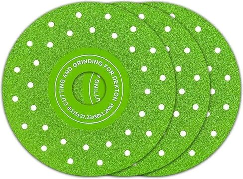 3pcs 115mm Diamond Chamfered Saw Blades for Cutting and Grinding Tile 45 Degree Saw Blades Ultra-Thin Cutting Disc Hole Rock Plate Ceramic Marble in Saudi Arabia