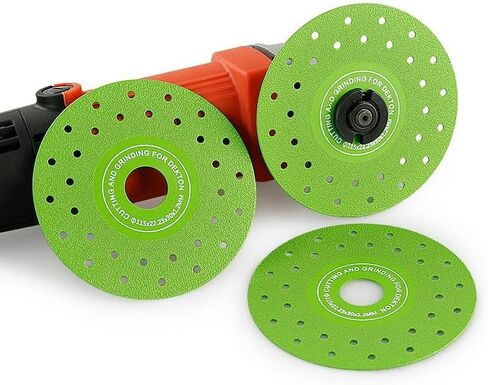 3pcs 115mm Diamond Chamfered Saw Blades for Cutting and Grinding Tile 45 Degree Saw Blades Ultra-Thin Cutting Disc Hole Rock Plate Ceramic Marble in Saudi Arabia