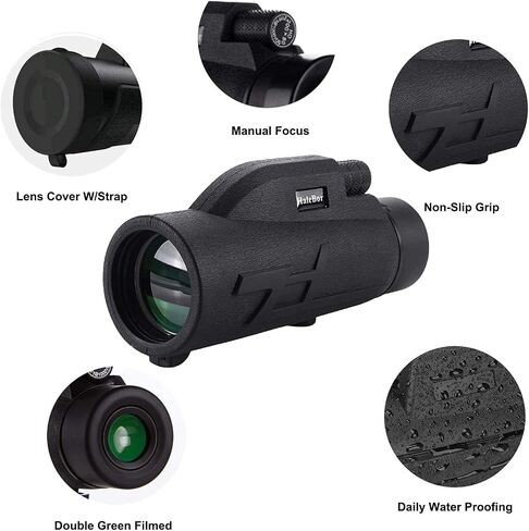 Portable 12x40 HD Monocular Telescope Mobile Phone Camera Telescope with Tripod for Adult Bird Watching Outdoor Hunting Travel Sightseeing Monocular Telescope in Saudi Arabia