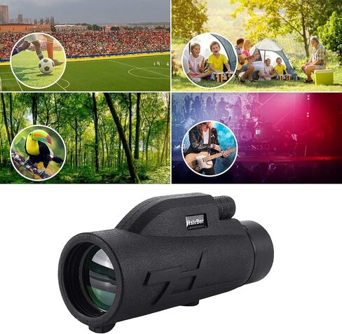 Portable 12x40 HD Monocular Telescope Mobile Phone Camera Telescope with Tripod for Adult Bird Watching Outdoor Hunting Travel Sightseeing Monocular Telescope in Saudi Arabia