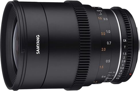 Samyang 35mm T1.5 عالية السرعة واسعة الزاوية VDSLR MK2 Cine Lens لـ Sony E ، Sydsx35-E (متجدد) in Kuwait