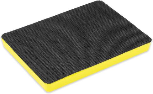 TGR 3" x 4" Sanding Backup Pad - Made in USA (Vacuum Hook Face) in Saudi Arabia