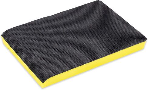 TGR 3" x 4" Sanding Backup Pad - Made in USA (Vacuum Hook Face) in Saudi Arabia