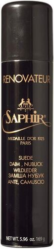 Saphir Medaille d'Or Suede Renovateur - بخاخ واقي من الجلد السويدي للأحذية والأحذية طويلة الرقبة وحقائب اليد وبخاخ الأحذية - أسود in Kuwait