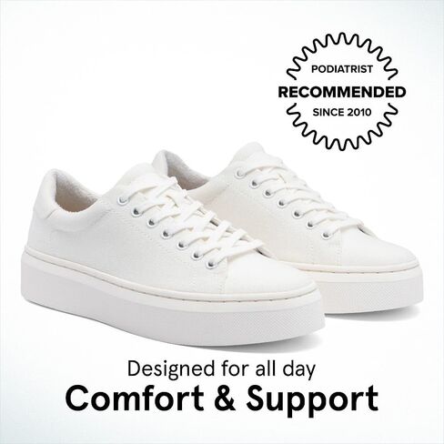 ABEO Jumpstreet Sneakers for Women | Arch Support Sneakers | Comfortable Women's Sneakers | Ball of Foot Pain Relief | Built-in Metatarsal Pads Women | Ball of Foot Cushions for Women in Saudi Arabia
