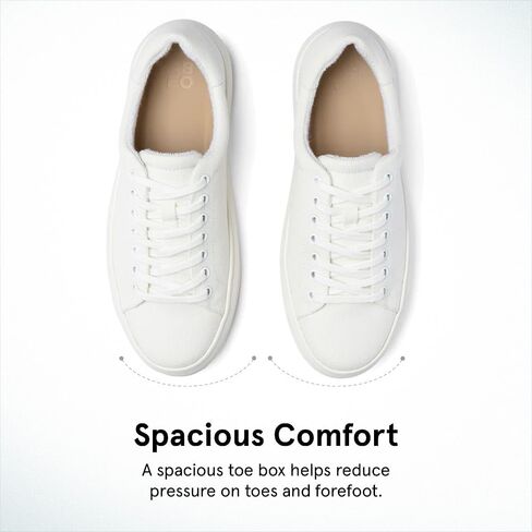 ABEO Jumpstreet Sneakers for Women | Arch Support Sneakers | Comfortable Women's Sneakers | Ball of Foot Pain Relief | Built-in Metatarsal Pads Women | Ball of Foot Cushions for Women in Saudi Arabia