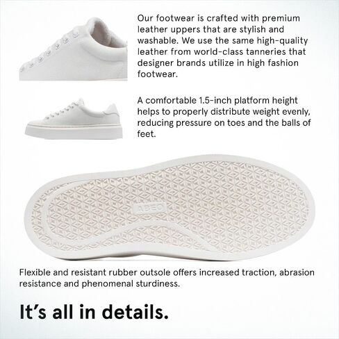 ABEO Jumpstreet Sneakers for Women | Arch Support Sneakers | Comfortable Women's Sneakers | Ball of Foot Pain Relief | Built-in Metatarsal Pads Women | Ball of Foot Cushions for Women in Saudi Arabia