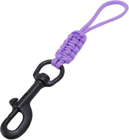 Scuba Diving Lanyard, Hand Woven Anti Lost Lanyard Stainless Steel Hook Portable Diving Gear for Cameras and Dive Lights in Saudi Arabia