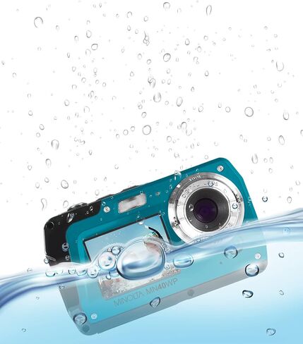 Minolta 48 MP Dual Screen Waterproof Digital Camera MN40WP (Renewed) in Saudi Arabia