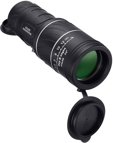 40X60 Military Spyglass Hunting Optics Scope HD Monocular Telescope Powerful Monocular Long Range 1000m Telescope for Adult Bird Watching Outdoor Hunting Travel Monocular Telescope in Saudi Arabia