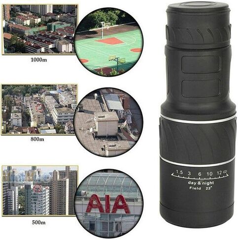 40X60 Military Spyglass Hunting Optics Scope HD Monocular Telescope Powerful Monocular Long Range 1000m Telescope for Adult Bird Watching Outdoor Hunting Travel Monocular Telescope in Saudi Arabia