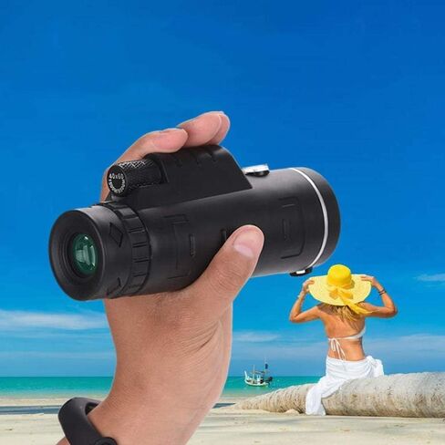 تلسكوب أحادي ، طاقة عالية مع Tripod Bird Watched Telescope مع ترايبود للهواتف المحمولة ، مناسبة للتخييم في الصيد البري لمشاهدة الطيور البالغة ، والصيد في الهواء الطلق ، TRA in Saudi Arabia