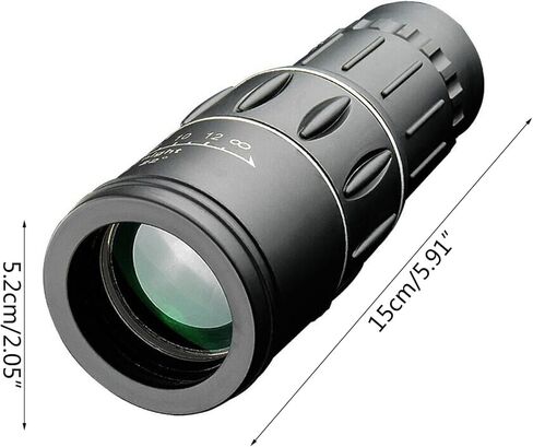 Heavy Duty Telescope High Definition 16x52 Powerful Monocular Dual Focus Outdoor Waterproof Telescope Bird Watching Monocular in Saudi Arabia