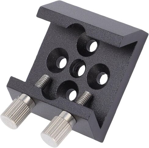 Yunseity Adjustable Metal Aluminum Telescope Finder Bracket, High Strength 20kg Load Capacity Finderscope Mount Bracket, Double Finder Mount Bracket Dovetail Base in Saudi Arabia