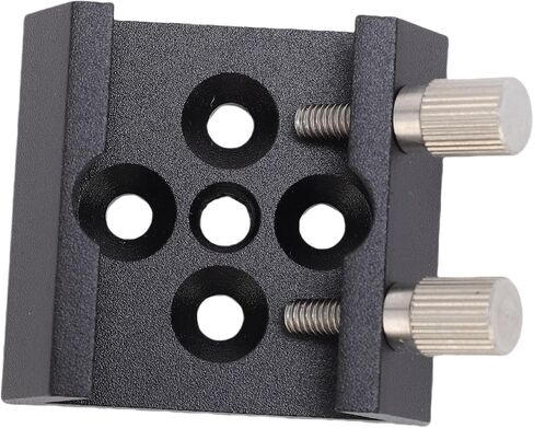 Yunseity Adjustable Metal Aluminum Telescope Finder Bracket, High Strength 20kg Load Capacity Finderscope Mount Bracket, Double Finder Mount Bracket Dovetail Base in Saudi Arabia