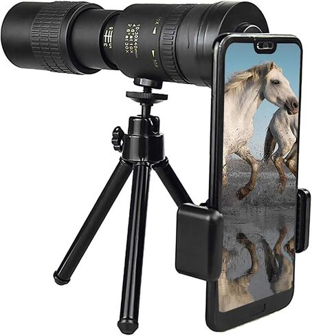 التلسكوب أحادي العين ، 4K 10-300x40mm Teamepeho Tephoto Telescope أحادي ، تلسكوب خفيف الوزن الخفيف في الهواء الطلق مع ترايبود ومقطع ، رائع للصيد في مراقبة الطيور ، من أجل الزنا in Saudi Arabia