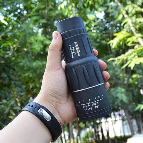 Monocular Telescope, 16X52 Dual Focus Monocular Telescope16x Zoom Binoculars 66M/8000M HD Scope Adjustable Focus Length Ocular Lens According, for Adult Bird Watching, Outdoor Hunting, Travel, in Saudi Arabia