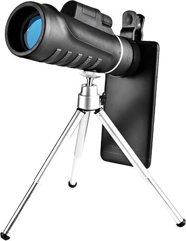 Monocular Telescope, 40x60telescopes, High-Power High-Magnification Low Light, Monoculars Equipped with Telescopic Tripod Mobile Phone Holder Adult Telescope Suitable for Viewing, Hiking, Trave in Saudi Arabia