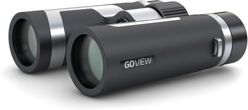 ZOOMR 10x34 Binoculars for Adults — Durable & Compact Binoculars w/Smartphone Adapter, Magnesium Housing, Anti-Fog & Multi-Coated Lens — for Travel, Nature, Festivals - Ruby Red in Kuwait