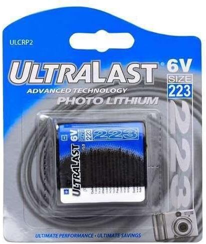 NEW ULTRALAST 223 ULCRP2 6V 1300 MAH PHOTO LITHIUM __#partybulbs in Saudi Arabia