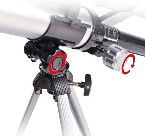 Ultra Hd, Portable Refractor Telescope,50mm Aperture 360mm AZ Adults Mount Astronomical Refracting Telescope,Fully-Coated Glass Optics in Saudi Arabia