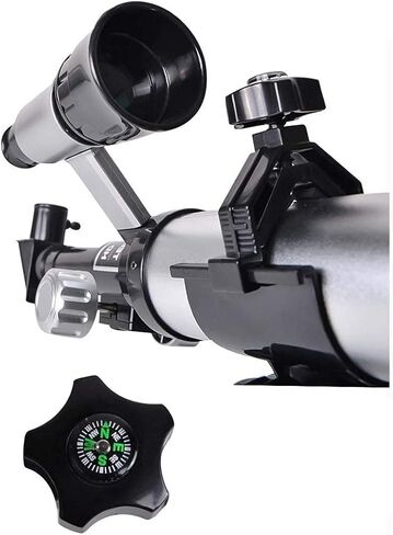 Ultra Hd, Portable Refractor Telescope,50mm Aperture 360mm AZ Adults Mount Astronomical Refracting Telescope,Fully-Coated Glass Optics in Saudi Arabia