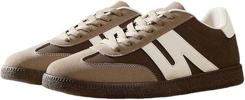 Women's Fashion Sneakers Comfortable Walking Shoes Casual Lace-Up Tennis Sneaker in Kuwait