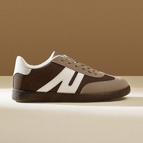 Women's Fashion Sneakers Comfortable Walking Shoes Casual Lace-Up Tennis Sneaker in Kuwait
