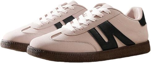 Women's Fashion Sneakers Comfortable Walking Shoes Casual Lace-Up Tennis Sneaker in Kuwait