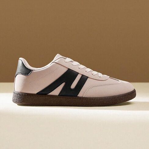 Women's Fashion Sneakers Comfortable Walking Shoes Casual Lace-Up Tennis Sneaker in Kuwait