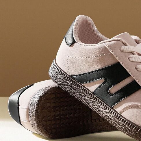 Women's Fashion Sneakers Comfortable Walking Shoes Casual Lace-Up Tennis Sneaker in Kuwait
