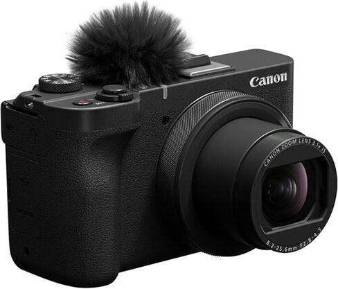 Canon PowerShot V1 Digital Camera + 64GB Extreme Speed Memory, HG-100 Stabilizing Grip W/BR-E1 Remote, Case, Software, and More (Vlogging Bundle) (Renewed) in Saudi Arabia
