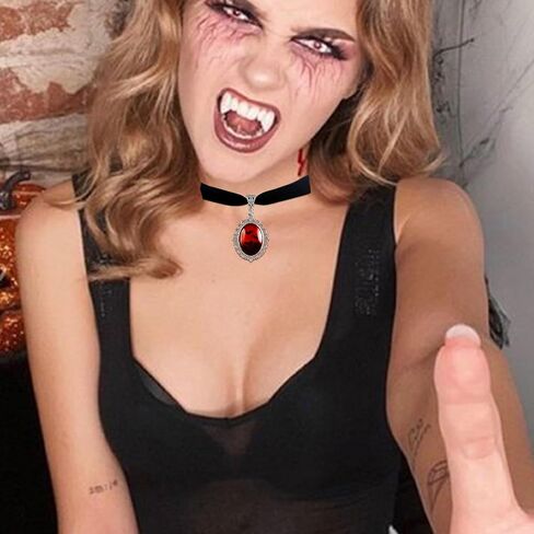 DAYANEY Magnetic Necklace for teen girls,y2k Magnet heart Necklace jewelry for daily Outfits,silver necklace Big heart puffy pendant as teen girl gift on birthday in Kuwait