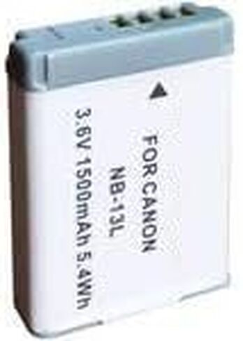 Canon PowerShot G9 X Digital Camera Battery Lithium Ion (1500 mAh 3.6v) - Replacement For Canon NB-13L Battery in Kuwait