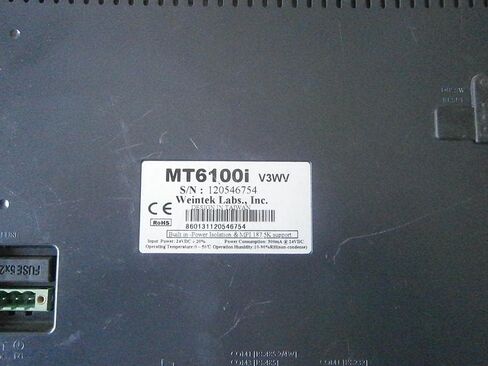 Davitu Electricity Generation - MT6100IV3WV touch screen, used in good condition 80% appearance, good working, in Saudi Arabia