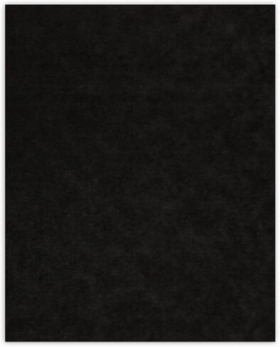 CountryArtHouse Black Suede Acid Free 8x10 Backing Board - Uncut Photo Mat Board - 1 Sheet in Kuwait