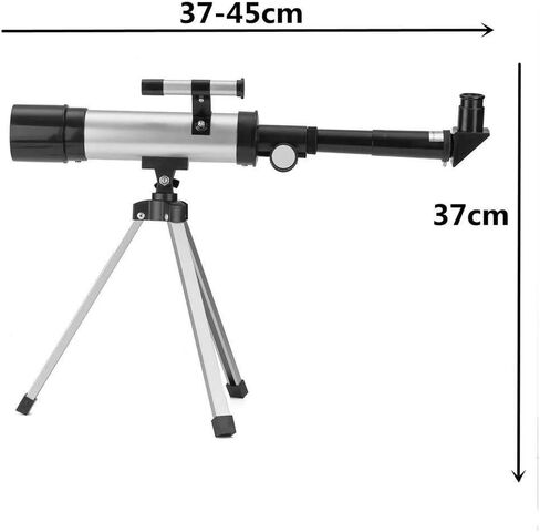 Telescopes Outdoor Astronomical Telescope 360x50mm Astronomical Telescope Tube Refractor Monocular Spotting Scope with Tripod for Kids Beginners in Saudi Arabia