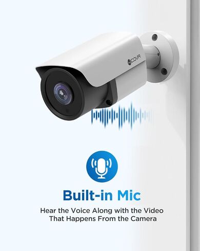 4COVR POE 16 Camera Security System for Business ، AI AI Human Confcer in Kuwait