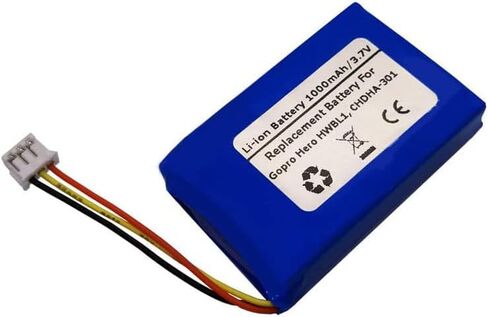 بديل للبطارية التوافق مع GOPR O HERO HWBL1 ، ChDHA-301 ، PR-062334 in Saudi Arabia