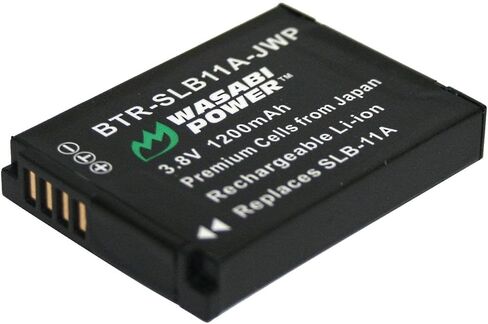 Wasabi Power Battery (2-Pack) and Charger for Samsung SLB-11A in Saudi Arabia