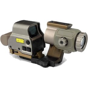 G43 3x Magnifier & Gen2 558 Combo مع FTC Mount & Red Dot Riser-2.26 "ارتفاع خط الوسط ، تمت ترقيته 558: الزجاج عالي الترانز ، وظيفة NV ، واضحة في الضوء القوي ، و detach Quick. in Kuwait