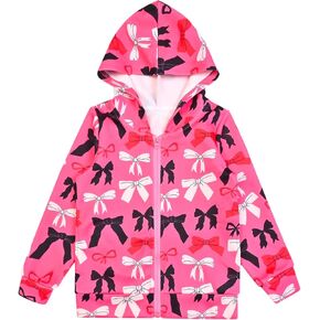 Girls Zip Up Hoodie Jacket Unicorn/Cat Sweatshirt with Pockets in Kuwait